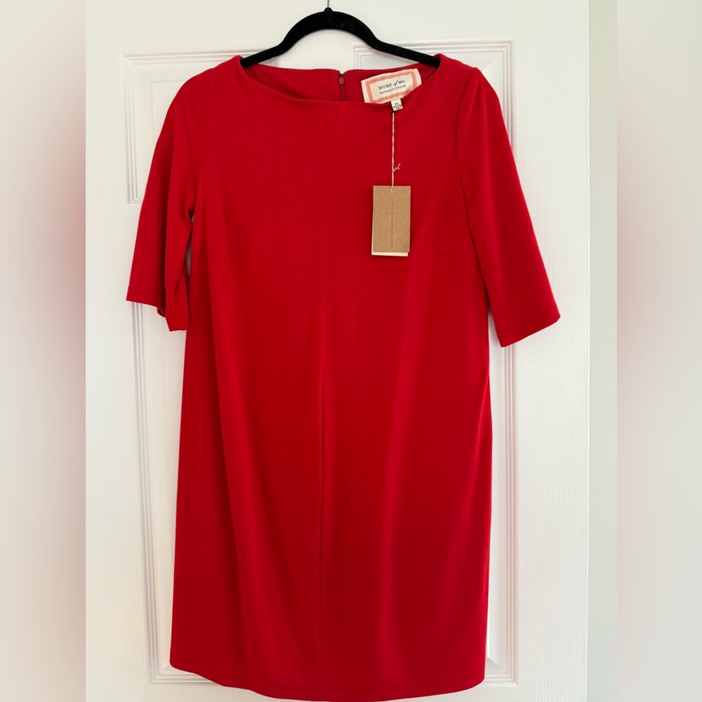 More of ME Marternity dress size XS red hits above the knee fit loose